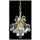 Amelia Collection 12" Wide Gold Finish Traditional Pendant Chandelier