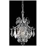 Amelia Collection 12" Wide Traditional Chrome Finish Pendant