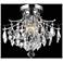 Amelia Collection Flush Mount D16In H12In Lt:3 Chrome Finish