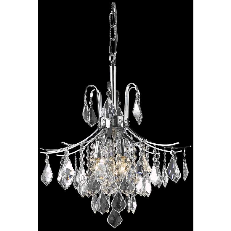 Image 1 Amelia Collection Pendant D16In H20In Lt:6 Chrome FinishÂ
