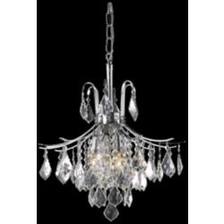 Amelia Collection Pendant D16In H20In Lt:6 Chrome FinishÂ