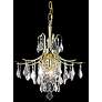 Amelia Collection Pendant D16In H20In Lt:6 Gold FinishÂ