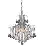Amelia Collection Pendant D17In H20In Lt:6 Chrome FinishÂ