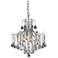 Amelia Collection Pendant D17In H20In Lt:6 Chrome FinishÂ
