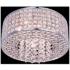 Amelie 4 Lt Chrome Flush Mount Clear