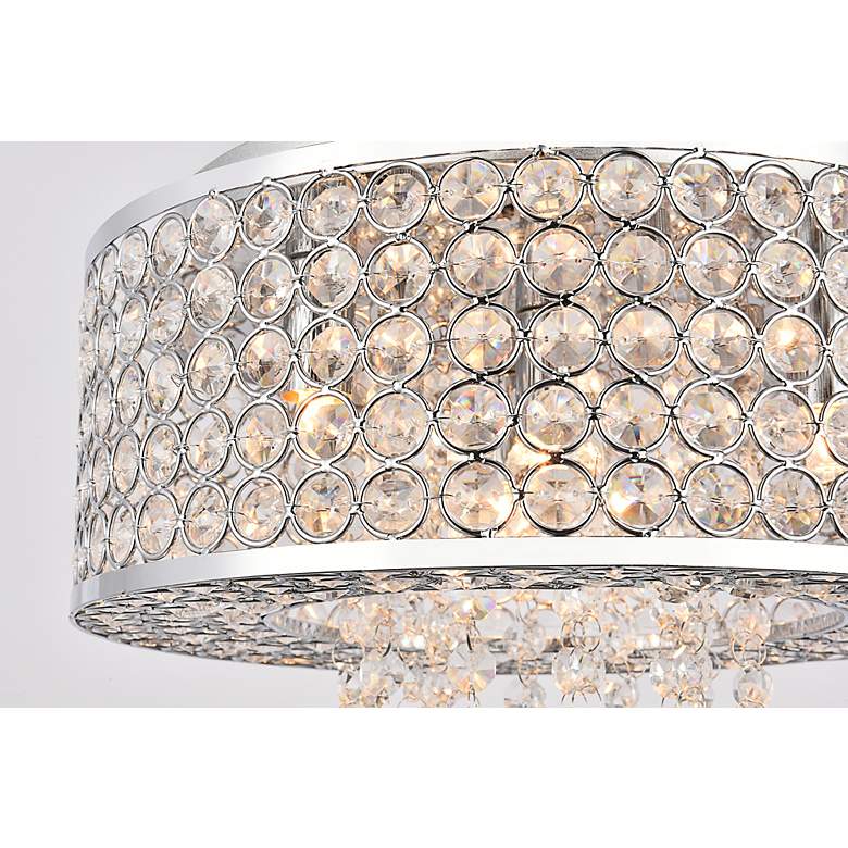 Image 6 Amelie 4 Lt Chrome Pendant Clear more views