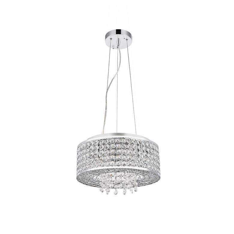 Image 7 Amelie 4 Lt Chrome Pendant Clear more views