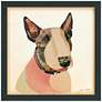 2_American Bull Terrier 17" High Collage Framed Wall Art