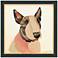American Bull Terrier 17" High Collage Framed Wall Art