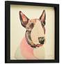 4_American Bull Terrier 17" High Collage Framed Wall Art more views