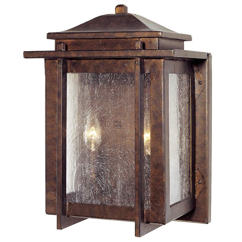 Image 1 American Bungalow Collection 14 inch High Outdoor Wall Light