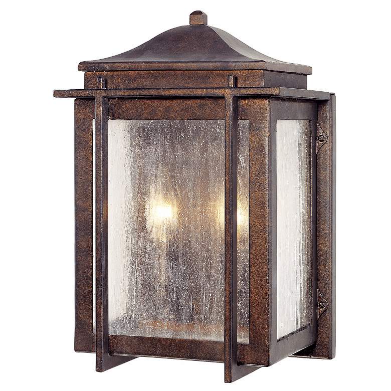 Image 1 American Bungalow Collection 16 1/4" High Outdoor Wall Light
