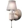 2_American Classics 8.75" High Polished Brass Vintage Round Wall Sconce