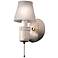 American Classics 8.75" High Polished Brass Vintage Round Wall Sconce