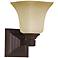 American Foursquare Collection 9" High Wall Sconce