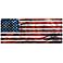 American Glory 48" Wide Contemporary Metal Wall Art