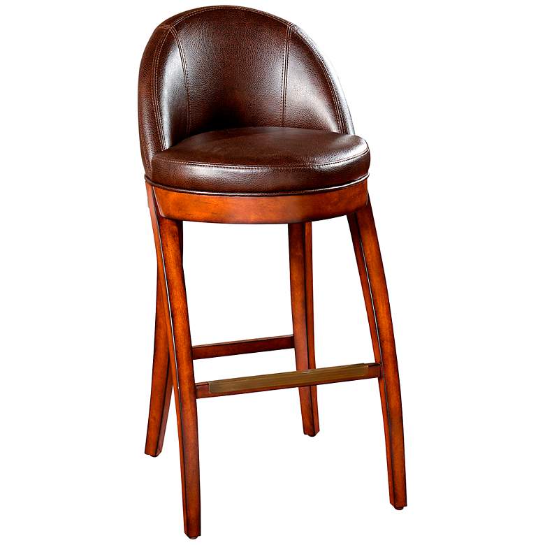 Image 1 American Heritage Amia Suede 30 inch Bar Stool