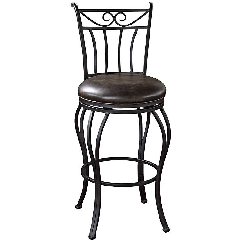 Image 1 American Heritage Arvada 26 inch High Swivel Counter Stool