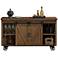 American Heritage Gateway 62" Wide Harvest Bar Cabinet