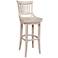 American Heritage Liberty White 26" High Counter Stool