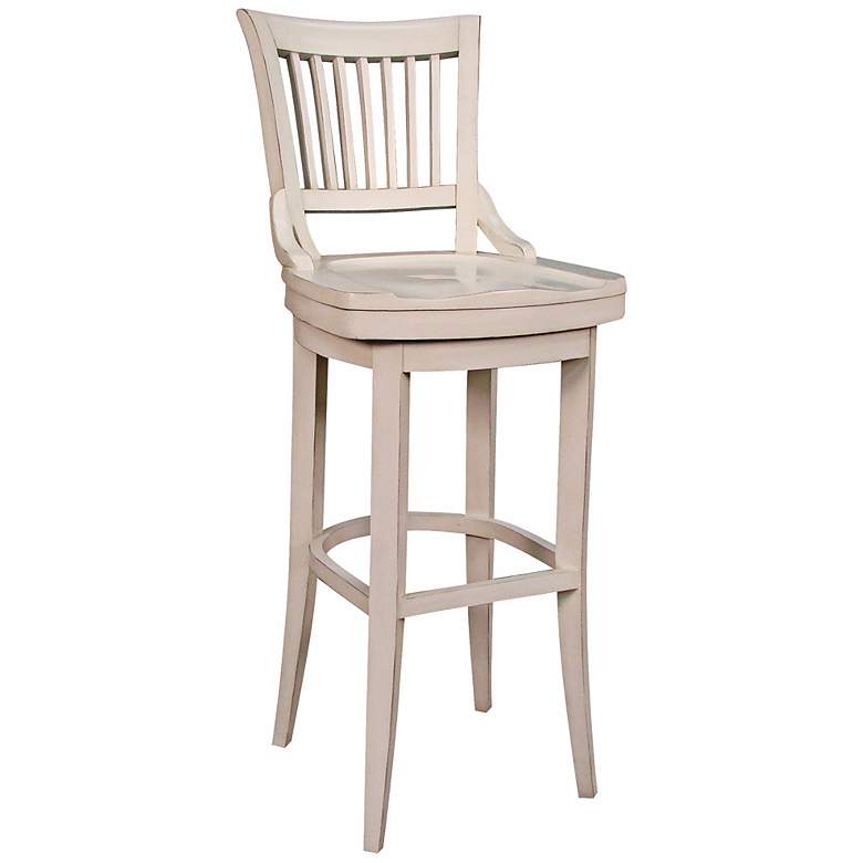 Image 1 American Heritage Liberty White 26 inch High Counter Stool