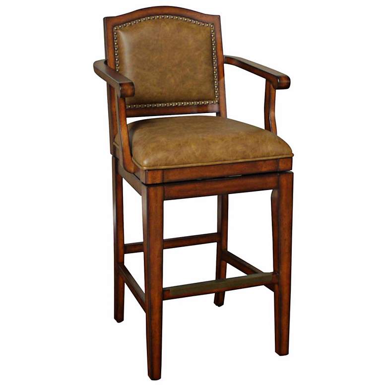 Image 1 American Heritage Martinique 30 inch Tan Bar Stool
