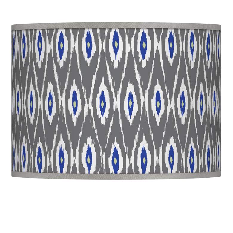 Image 1 American Ikat Giclee Lamp Shade 13.5x13.5x10 (Spider)