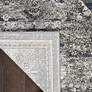 4_American Manor 5'3" x 7'3" Blue Bordered Indoor Rug more views
