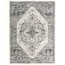 Thumbnail2 of American Manor 5'3" x 7'3" Grey Bordered Indoor Rug