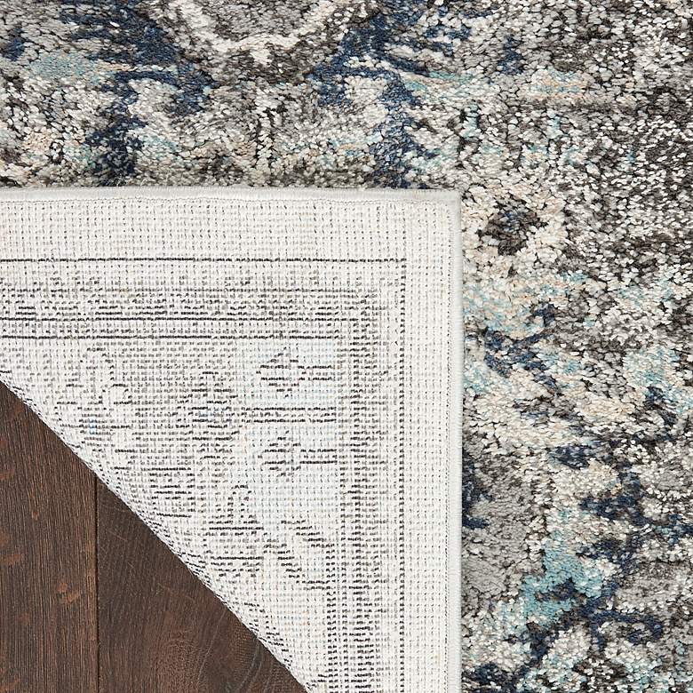 Image 4 American Manor 5'3" x 7'3" Grey Bordered Indoor Rug more views