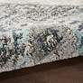 6_American Manor 5'3" x 7'3" Grey Bordered Indoor Rug more views