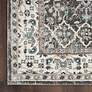 3_American Manor 5'3" x 7'3" Grey/Ivory Bordered Indoor Rug more views