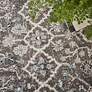 4_American Manor 5'3" x 7'3" Grey/Ivory Bordered Indoor Rug more views