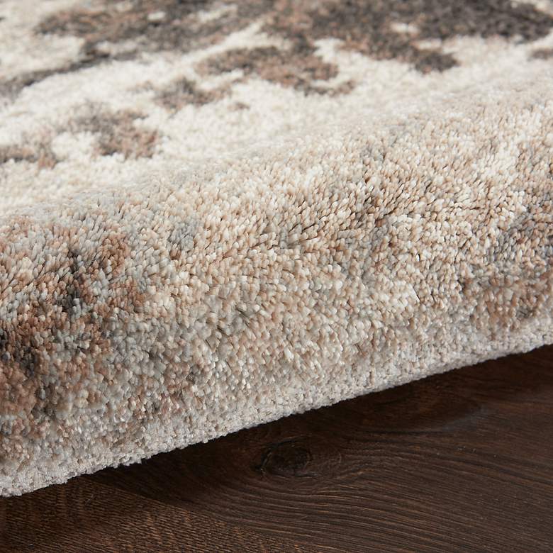 Image 6 American Manor 5'3" x 7'3" Iv/Mocha Abstract Indoor Rug more views