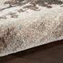 6_American Manor 5'3" x 7'3" Iv/Mocha Abstract Indoor Rug more views