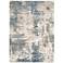 Nourison American Manor AMR04 Blue Ivory Area Rug