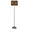 American Woodwork Brushed Nickel Pull Chain Floor Lamp