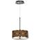 American Woodwork Giclee Glow 10 1/4" Wide Rustic Modern Pendant Light