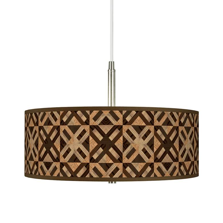 Image 1 American Woodwork Giclee Pendant Chandelier