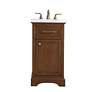 3_Americana 19" Wide Teak Single Sink Bathroom Vanity more views
