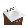6_Americana 19" Wide Teak Single Sink Bathroom Vanity more views