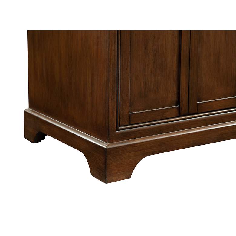Image 5 Americana 24" Wide Teak 2-Door Single Sink Bathroom Vanity more views