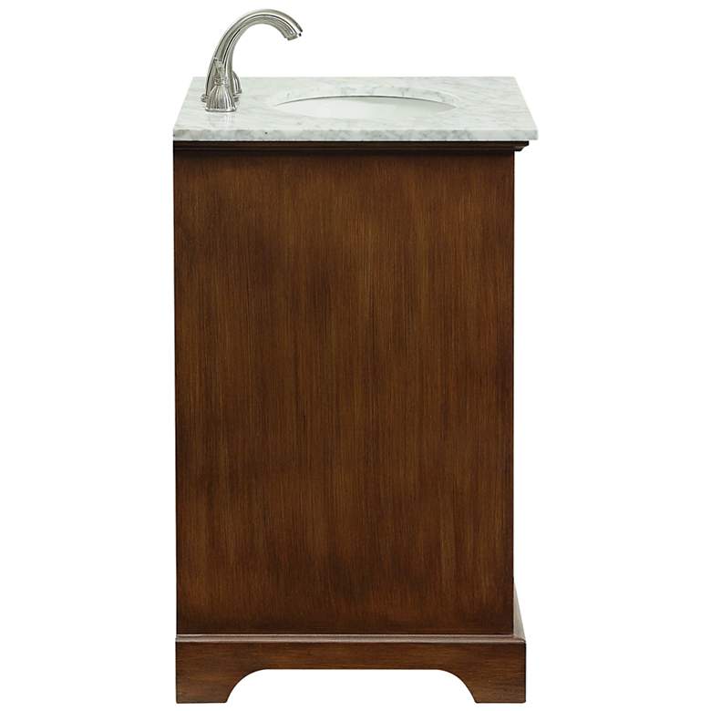 Image 6 Americana 24" Wide Teak 2-Door Single Sink Bathroom Vanity more views