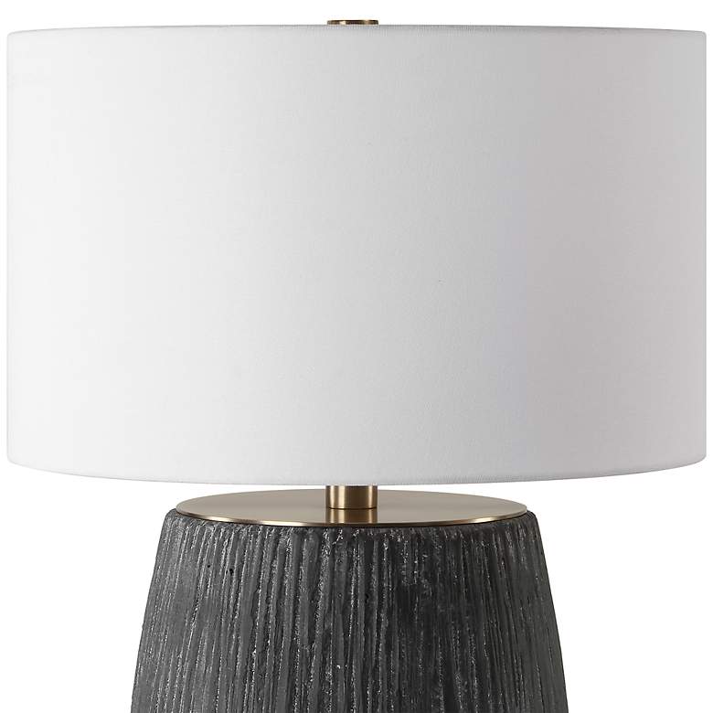 Image 5 Americana 29" Aged Black Table Lamp more views