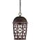 Amherst 17 1/2" High Burnt Umber Outdoor Hanging Dark Sky Light