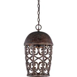 Amherst 17 1/2" High Burnt Umber Outdoor Hanging Dark Sky Light