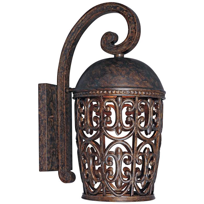 Image 1 Amherst 17 3/4 inch High Burnt Umber Dark Sky Outdoor Wall Light