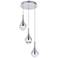 Amherst Collection Led 3-Lt Chandelier 12In X 9 Finish