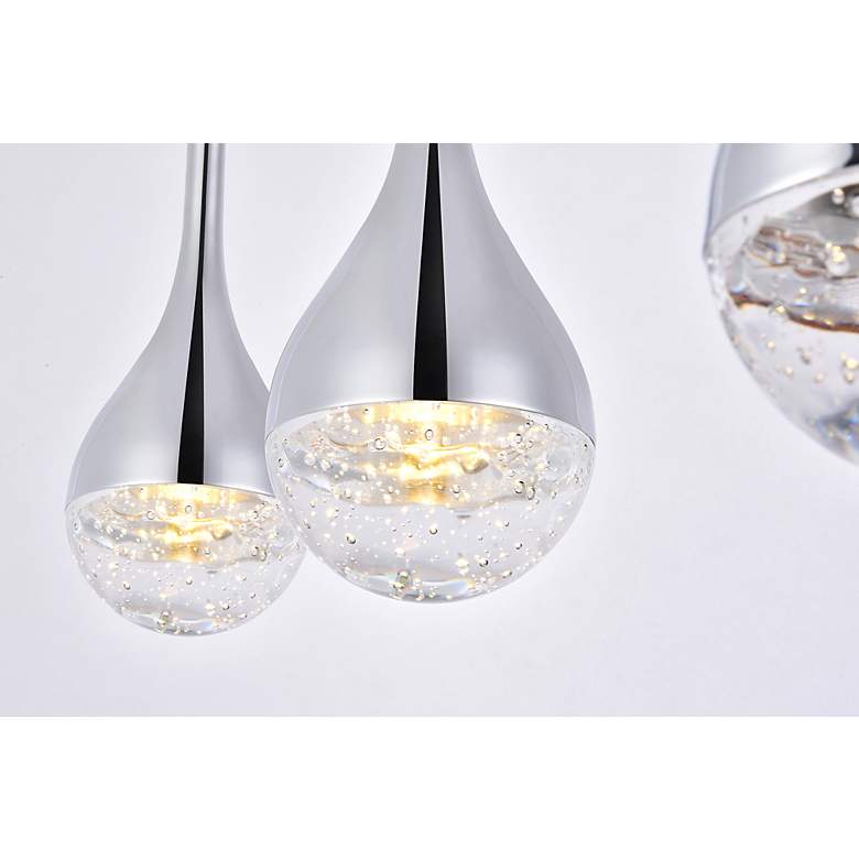 Image 6 Amherst Collection Led 3-Lt Chandelier 24In X 4In X 9 Finish more views