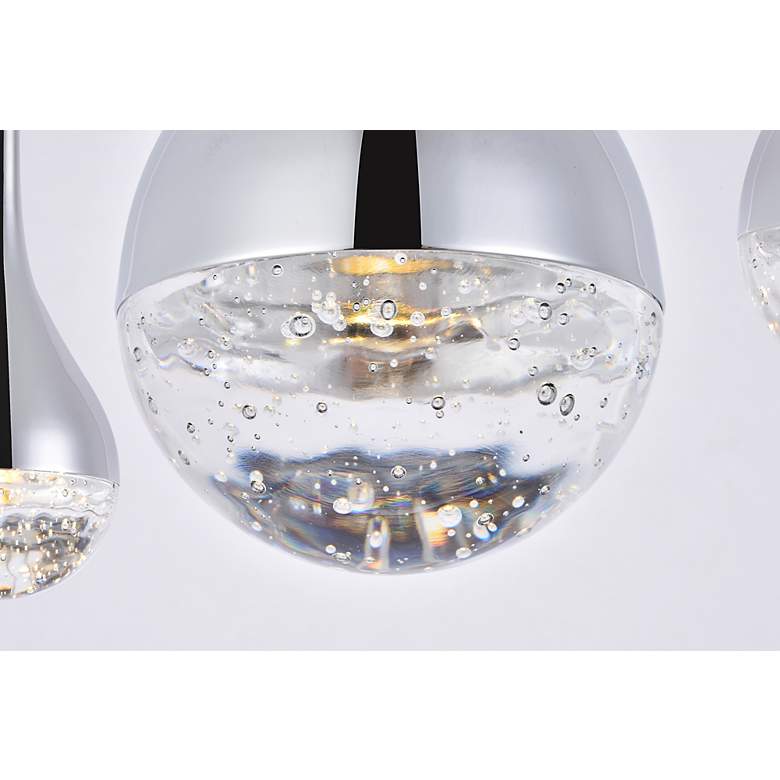 Image 7 Amherst Collection Led 3-Lt Chandelier 24In X 4In X 9 Finish more views